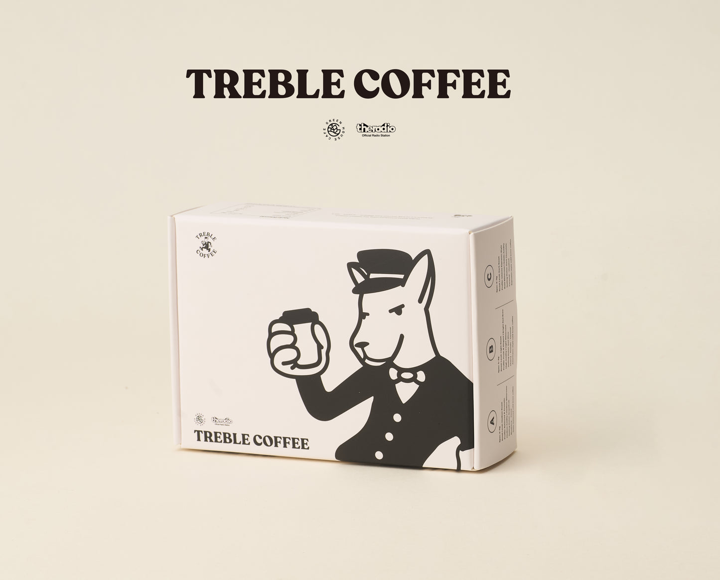 TREBLE COFFEE – Coffee Pod Set (6 Pods + Sticker)