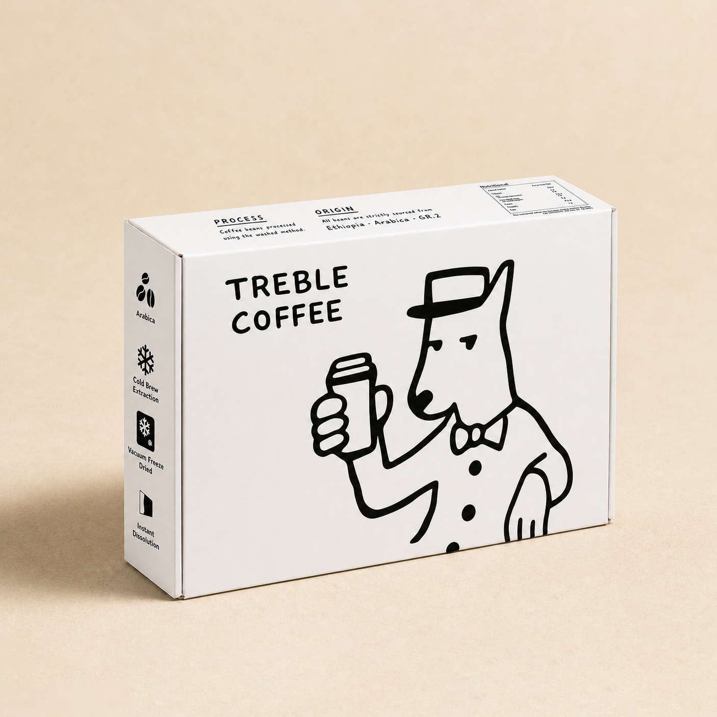 TREBLE COFFEE FOUR FLAVOURS BOX