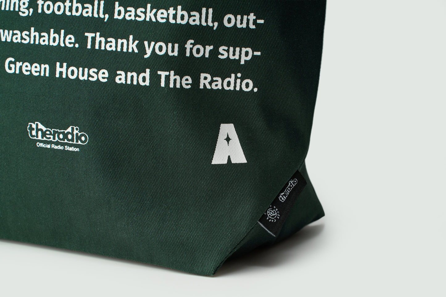 So Lit Drawstring Shoulder Tote