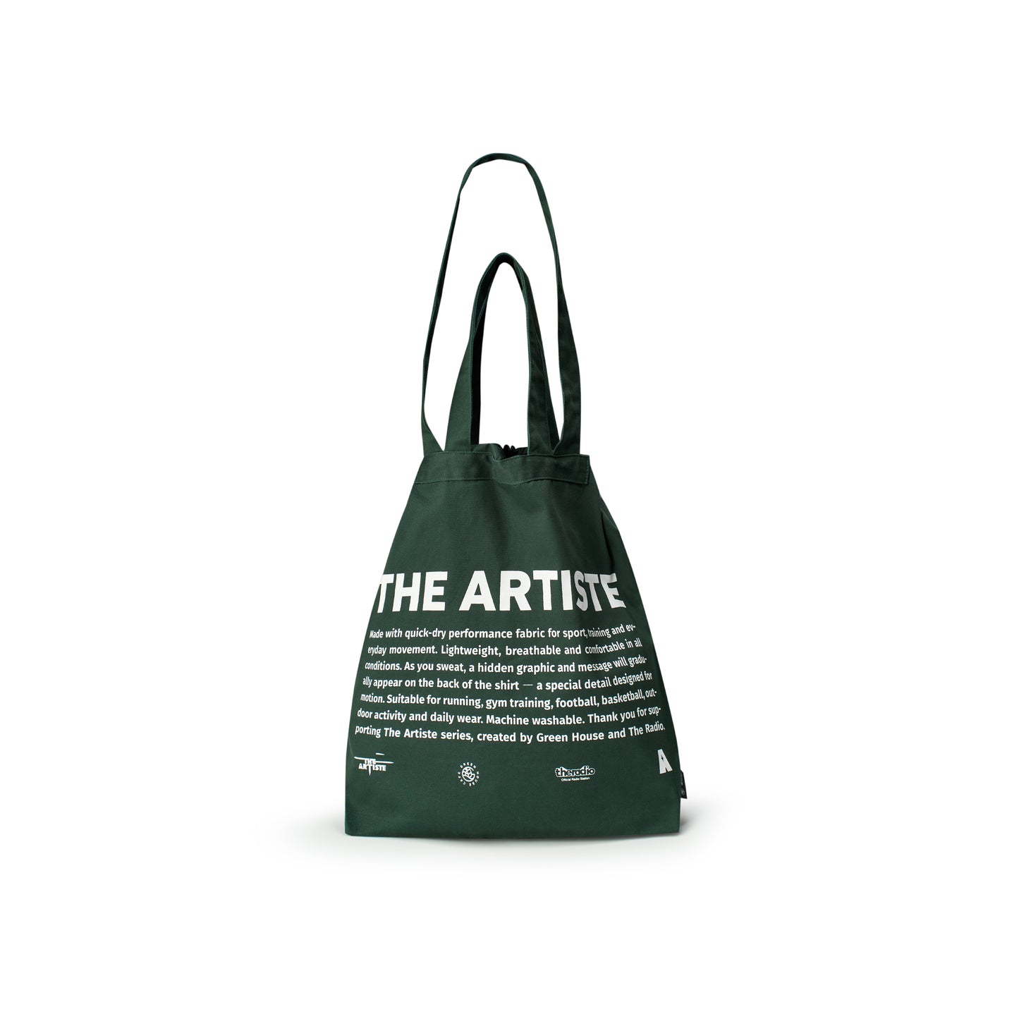 So Lit Drawstring Shoulder Tote