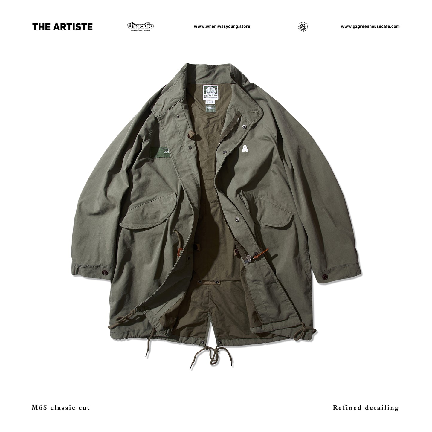 THE ARTISTE Introduces the “Field Jacket — Pack System”