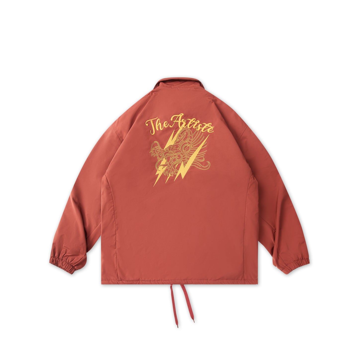 A Classic Coach Jacket Reframed Through THE ARTISTE Lens - RED
