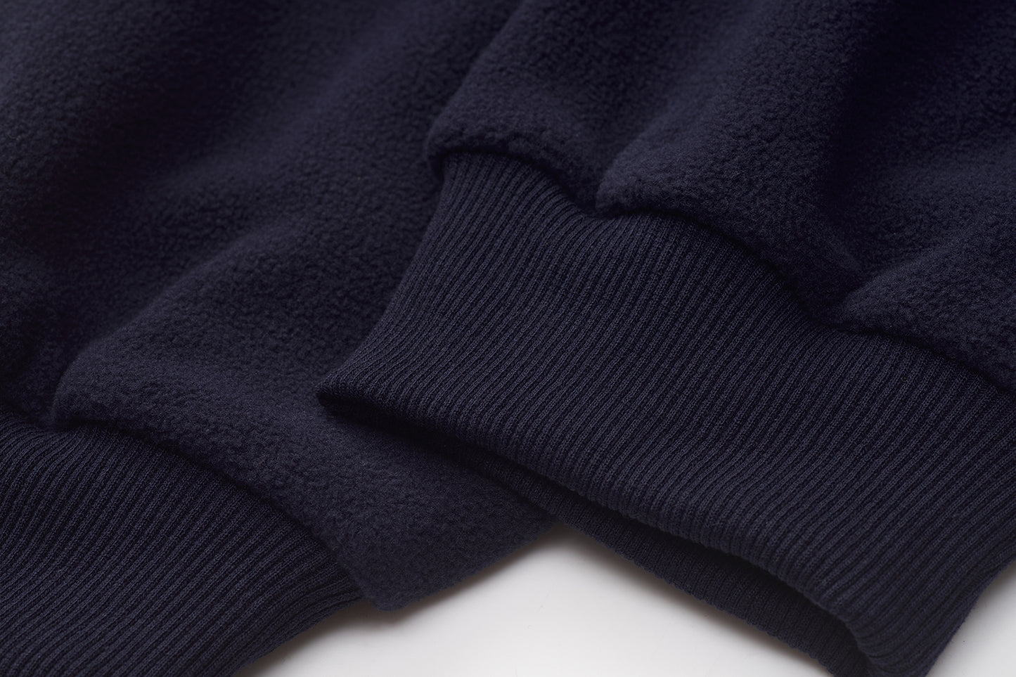 THE ARTISTE CREWNECK — NAVY / ORANGE