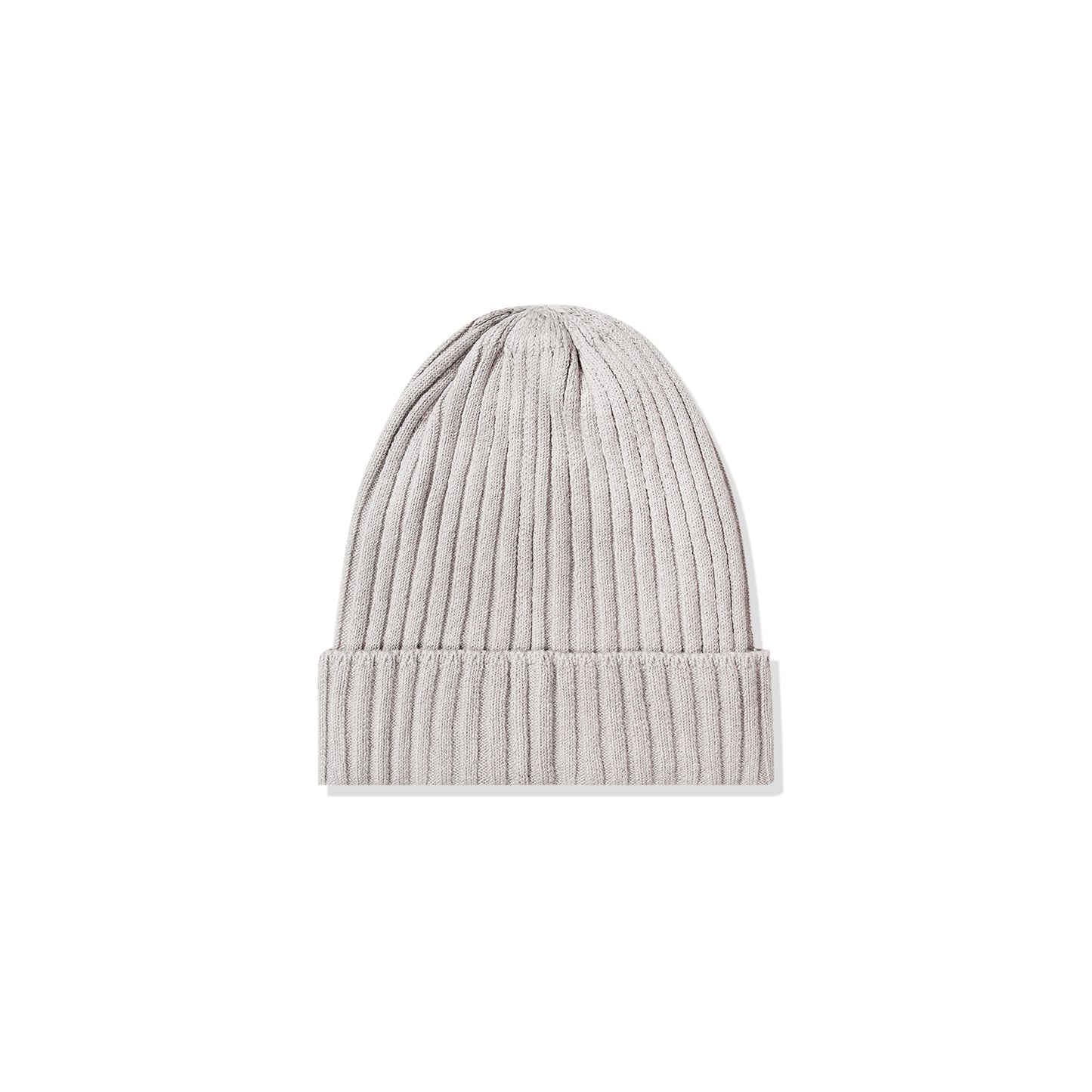 THE ARTISTE Knit Beanie — Custom-Dyed Yarn Heather Grey