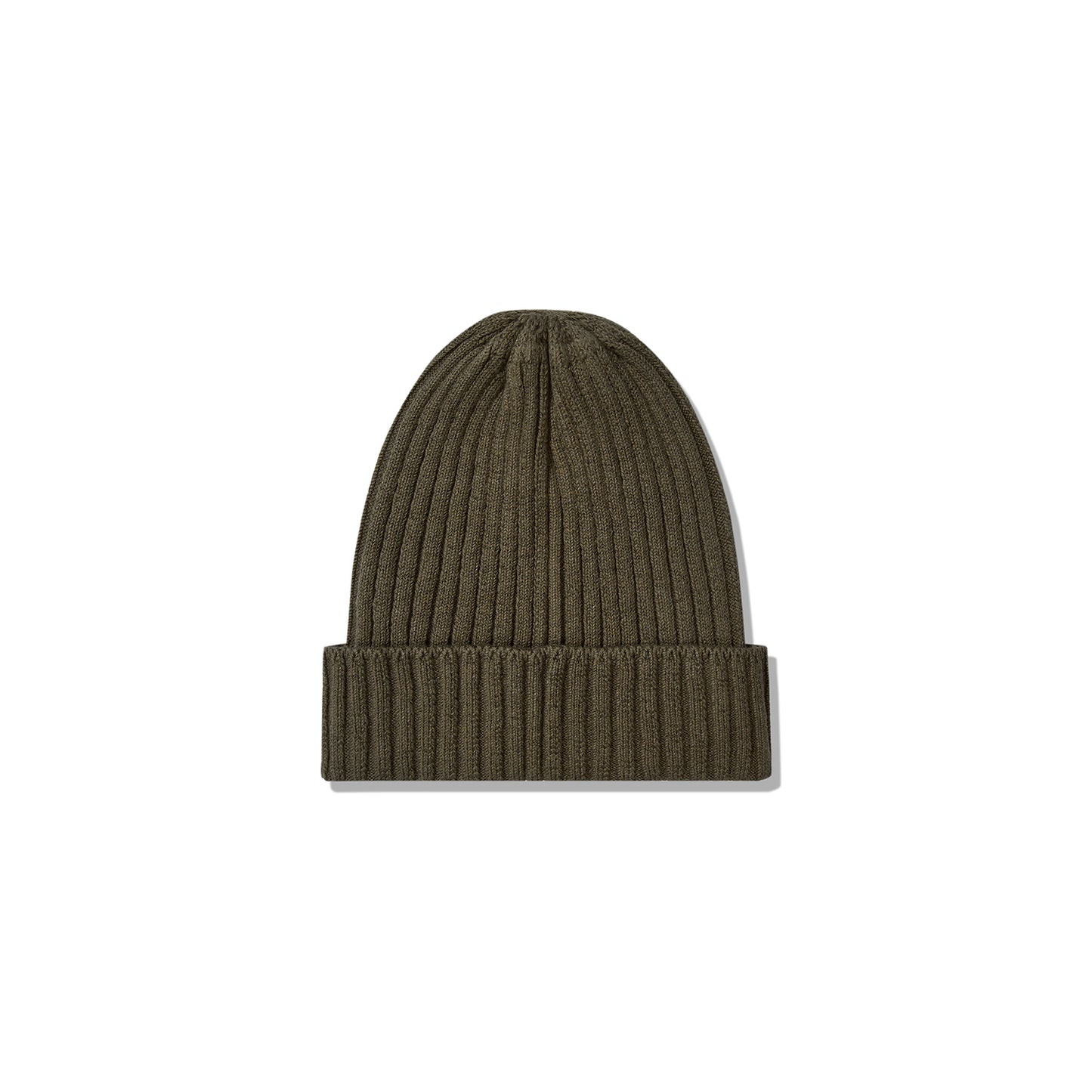 THE ARTISTE Knit Beanie — Custom-Dyed Yarn Army Green