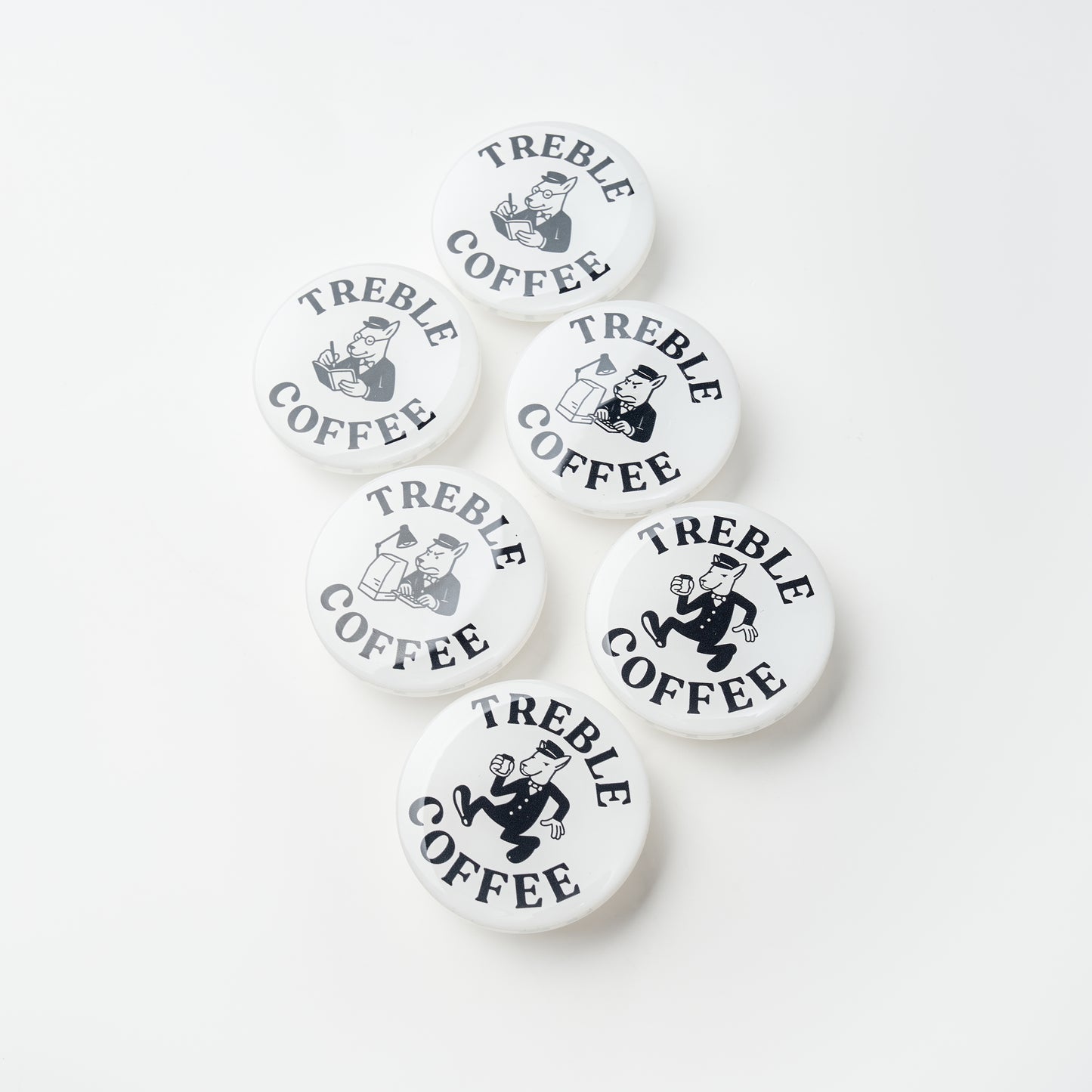 Buy 2 boxes of Treble Coffee and get a Treble Dog phone holder