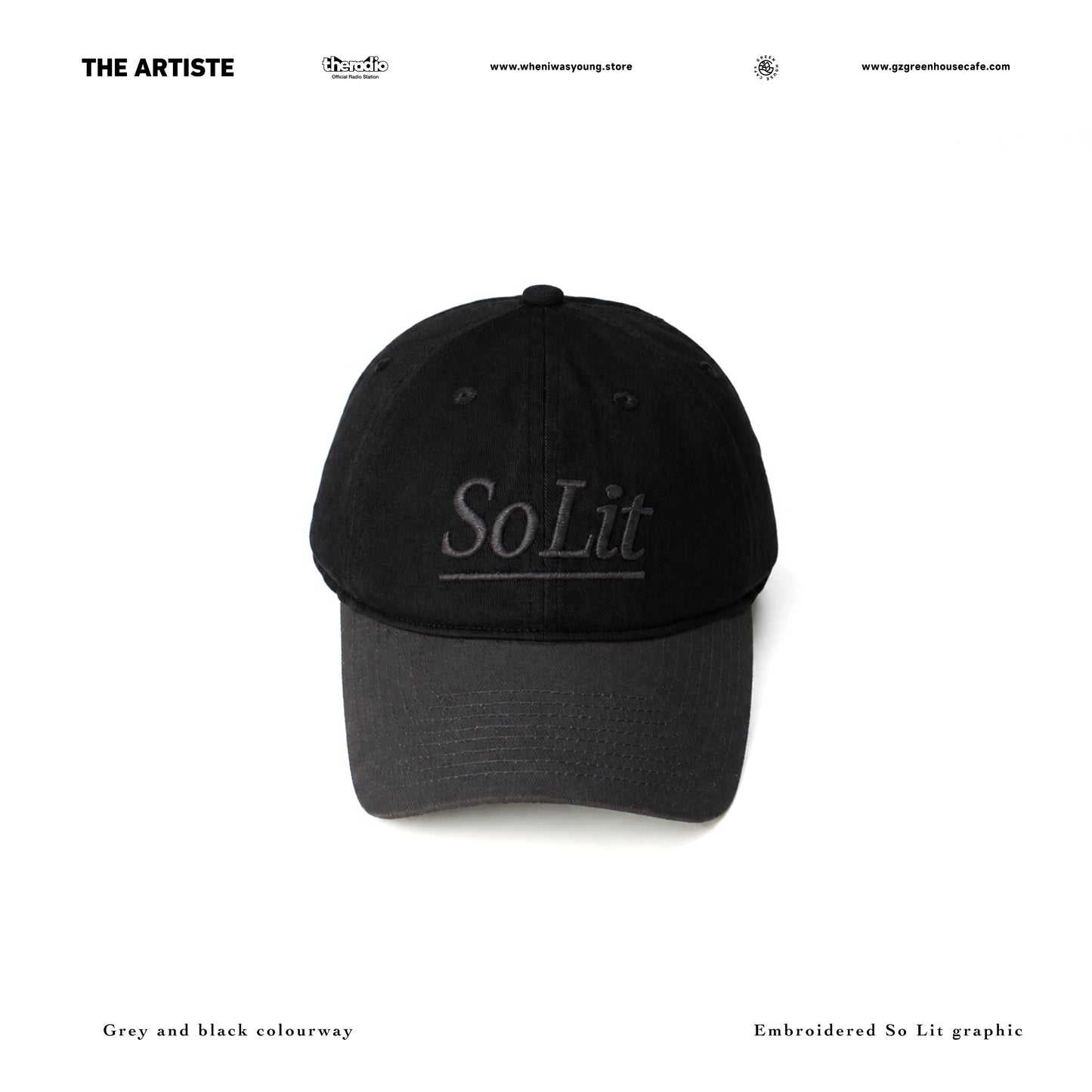So Lit Embroidered Cap